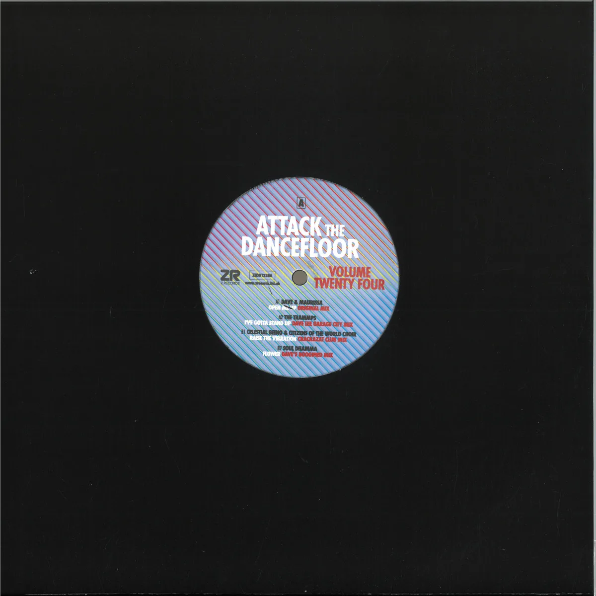 Обратная сторона обложки — Various — Attack The Dancefloor Volume Twenty Four