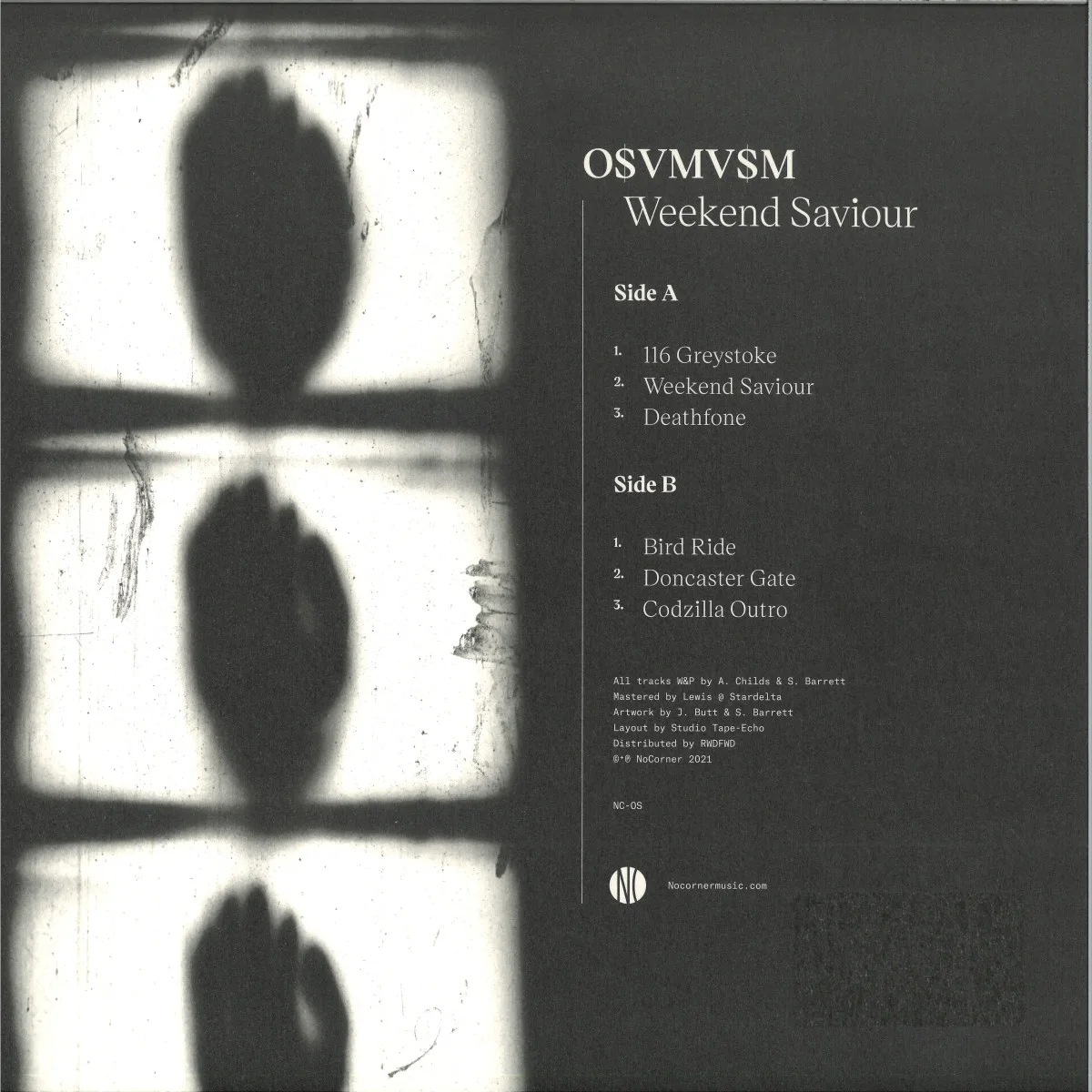 Back cover — O$Vmv$M — Weekend Saviour