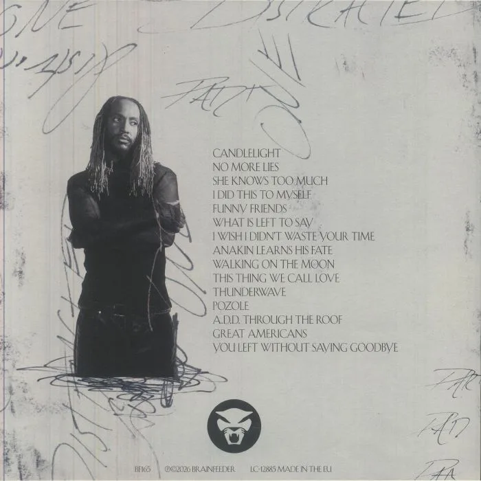 Back cover — THUNDERCAT — Distracted