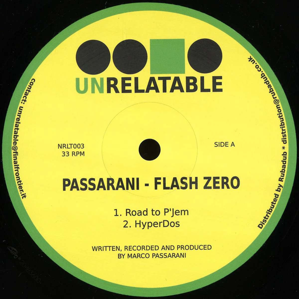 Passarani — Flash Zero