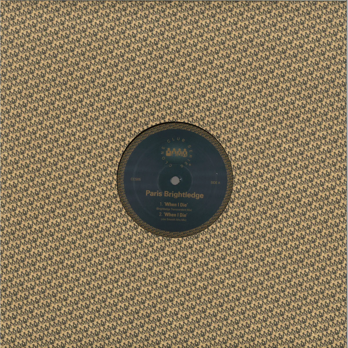 Front cover — Paris Brightledge — When I DieWhen I Die