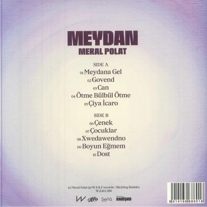 Обратная сторона обложки — Meral POLAT — Meydan