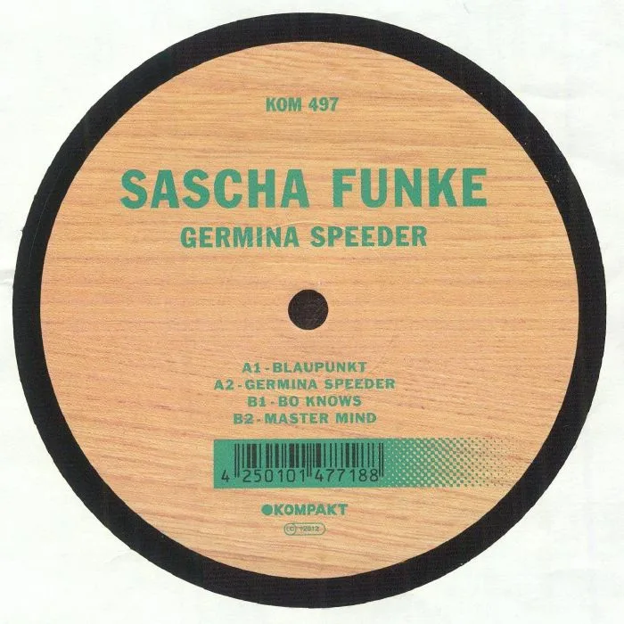 Лицевая сторона обложки — Sascha FUNKE — Germina Speeder