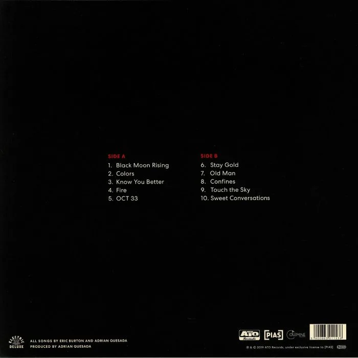 Back cover — BLACK PUMAS — Black Pumas
