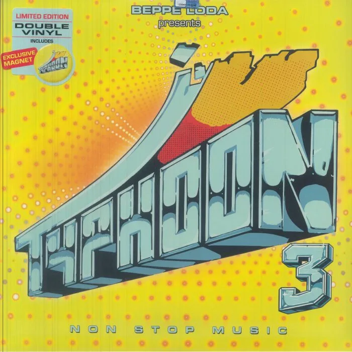 Front cover — Beppe LODA presents TYPHOON 3 — Non Stop Music