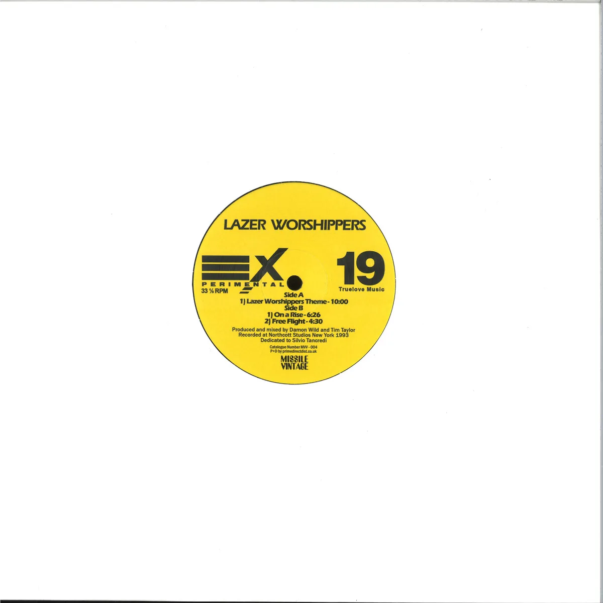 Обратная сторона обложки — Lazer Worshippers — Lazer Worshippers Theme