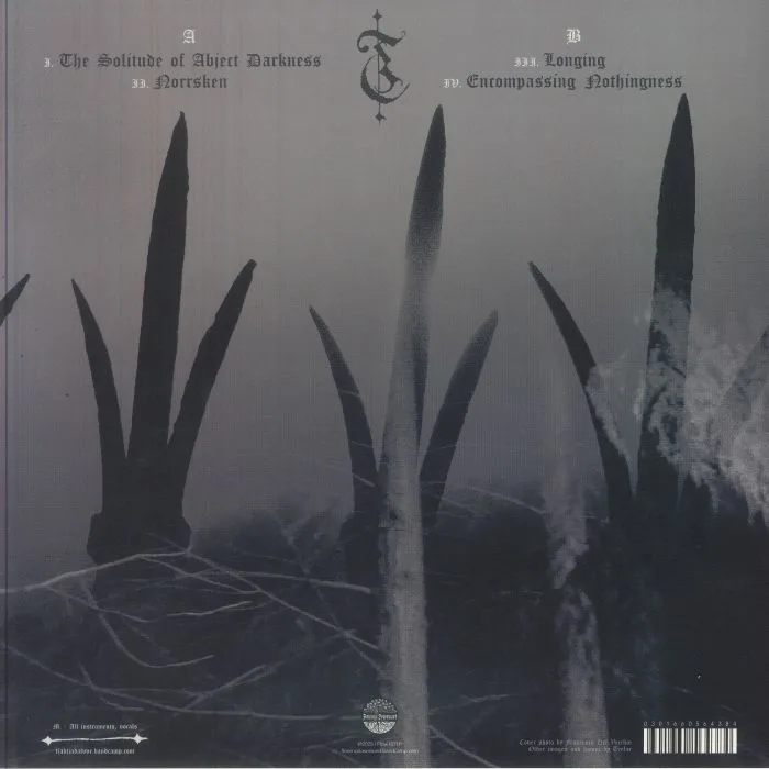 Обратная сторона обложки — TJAKTJADALVVE — Encompassing Nothingness