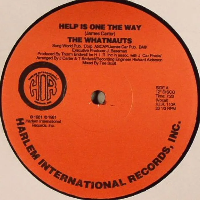 Front cover — The WHATNAUTS — Help Is On The Way