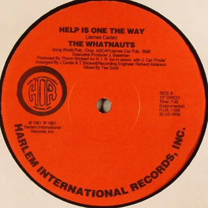 Back cover — The WHATNAUTS — Help Is On The Way