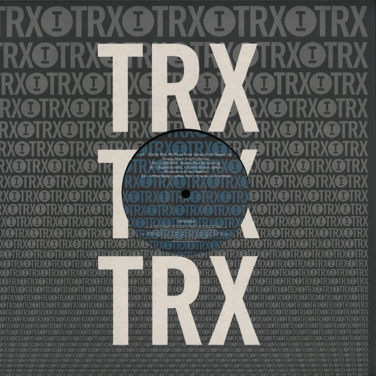 Back cover — Various — Toolroom Trax Sampler Vol. 3