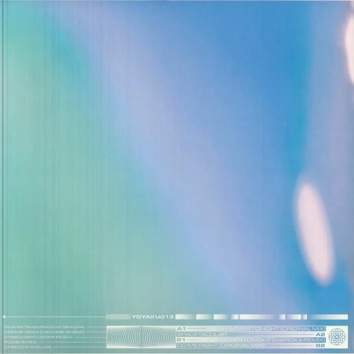 Back cover — Ohm HOURANI — YOYAKU 013