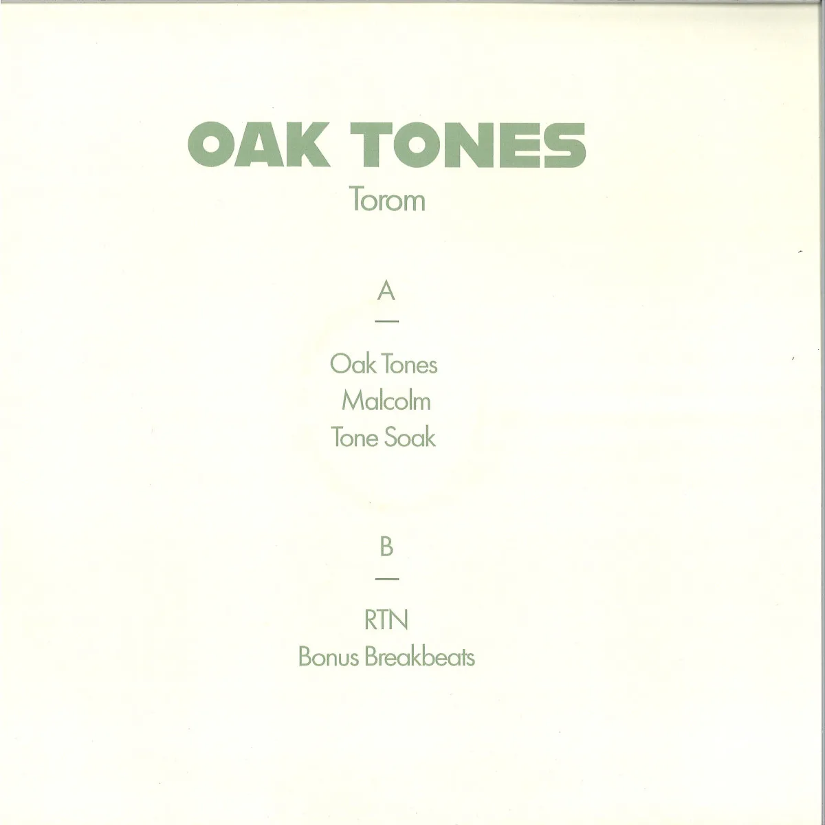 Обратная сторона обложки — Torom — Oak Tones