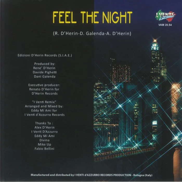 Обратная сторона обложки — MONO BAND — Feel The Night