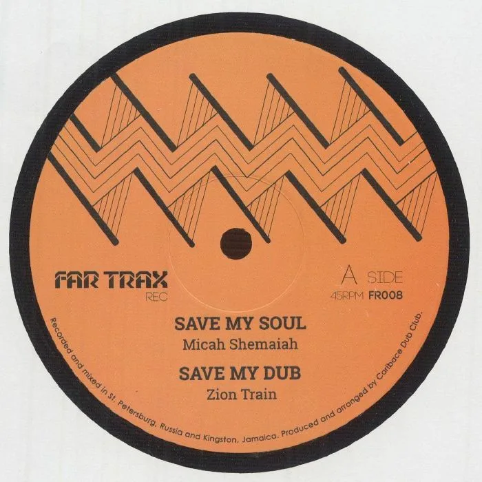 Front cover — Micah SHEMIAH / ZION TRAIN / CARIBACE — Save My Soul