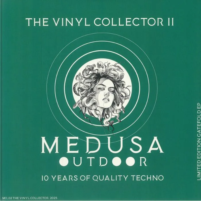 Лицевая сторона обложки — VARIOUS — The Vinyl Collector II: 10 Years Of Quality Techno