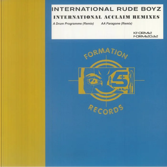 Front cover — INTERNATIONAL RUDE BOYZ — International Acclaim (remixes)