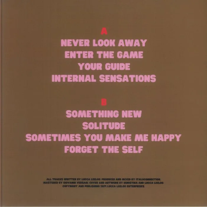 Back cover — LUCCA LEELOO — Sakamoto