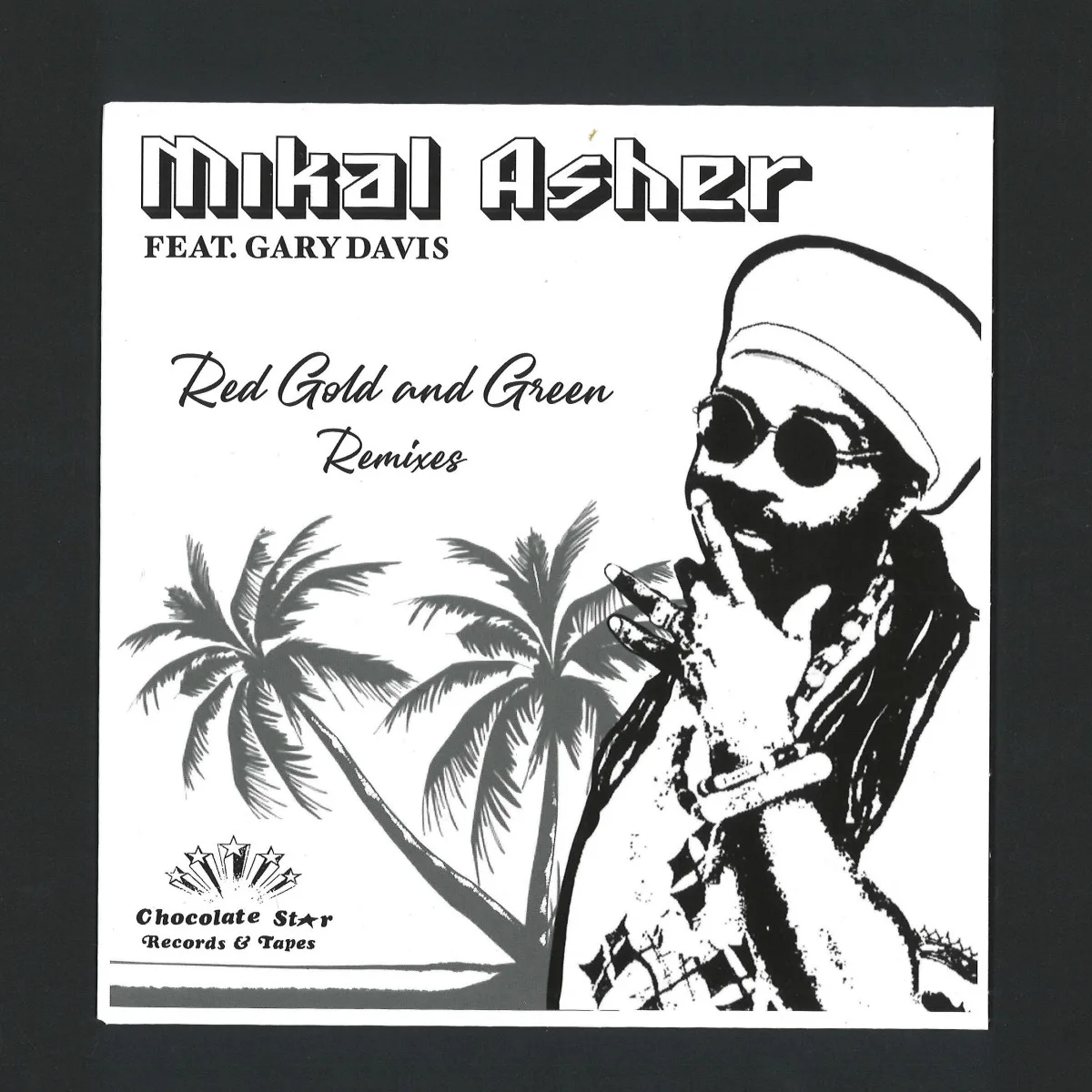 Front cover — Mikal Asher/Gary Davis — Red Gold & Green Remixes