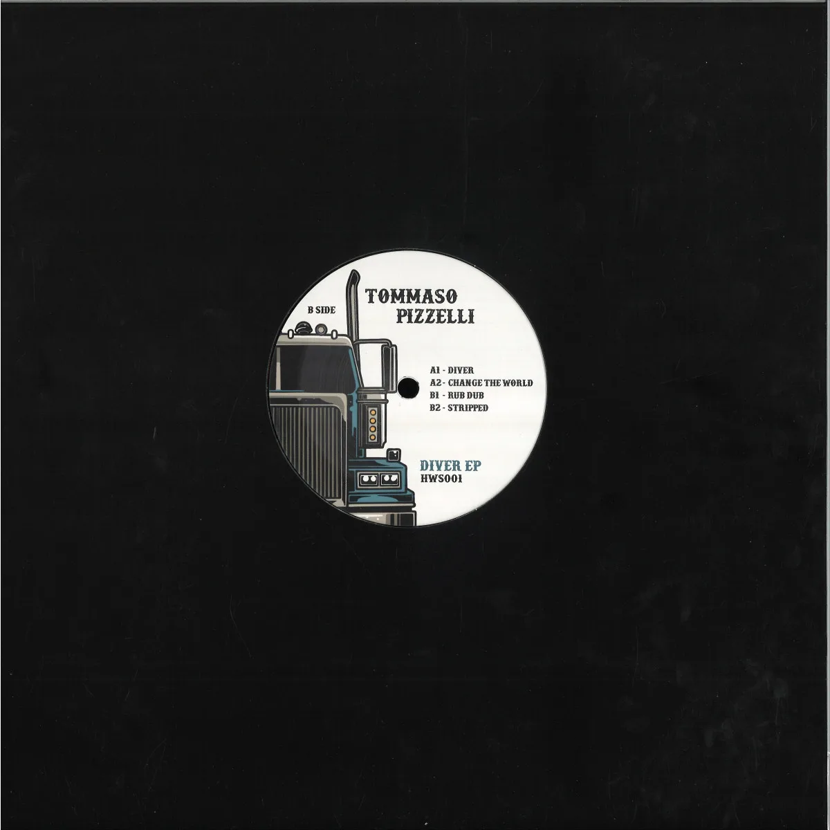 Обратная сторона обложки — Tommaso Pizzelli — Diver EP