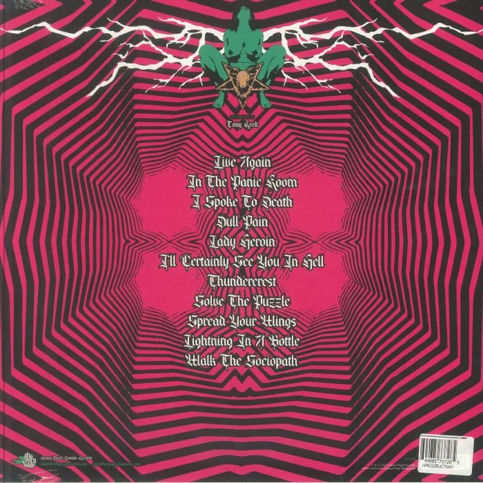 Back cover — PENTAGRAM — Lightning In A Bottle