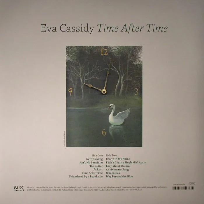 Обратная сторона обложки — Eva CASSIDY — Time After Time