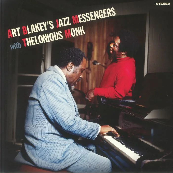 Front cover — ART BLAKEY's JAZZ MESSENGERS with THELONIOUS MONK — Art Blakey's Jazz Messengers with Thelonious Monk (reissue)