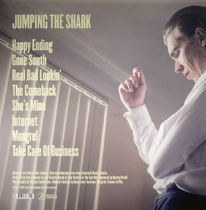 Back cover — Alex CAMERON — Jumping The Shark