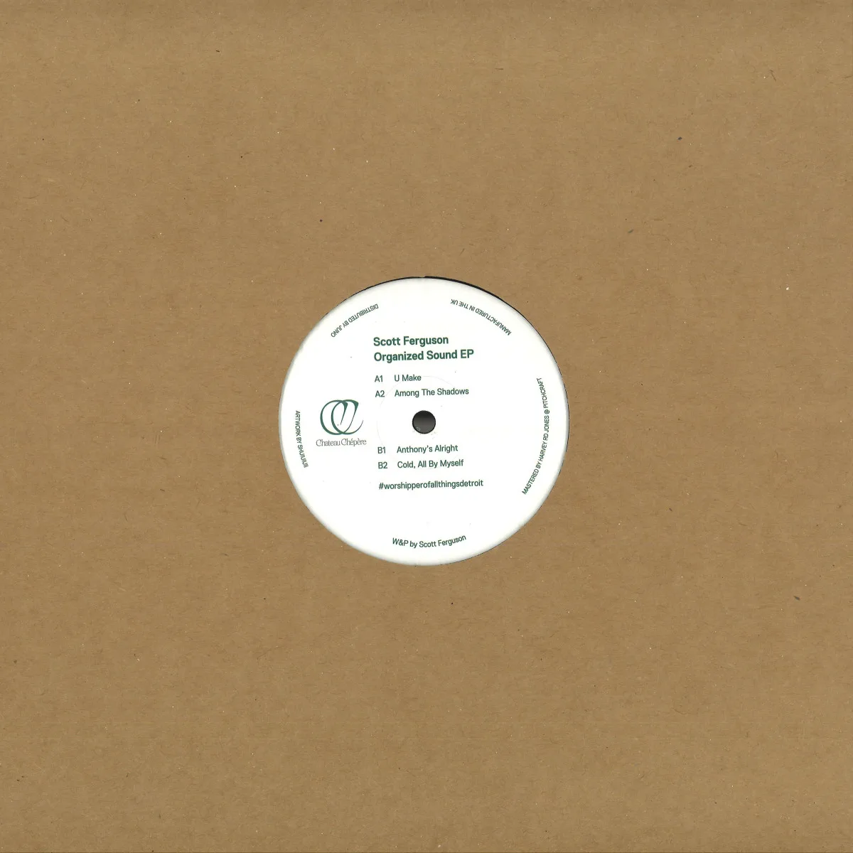 Back cover — Scott Ferguson — Organized Sound