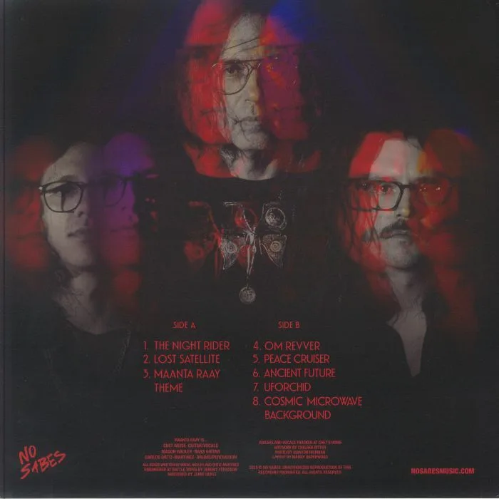 Back cover — MAANTA RAAY — Maanta Raay
