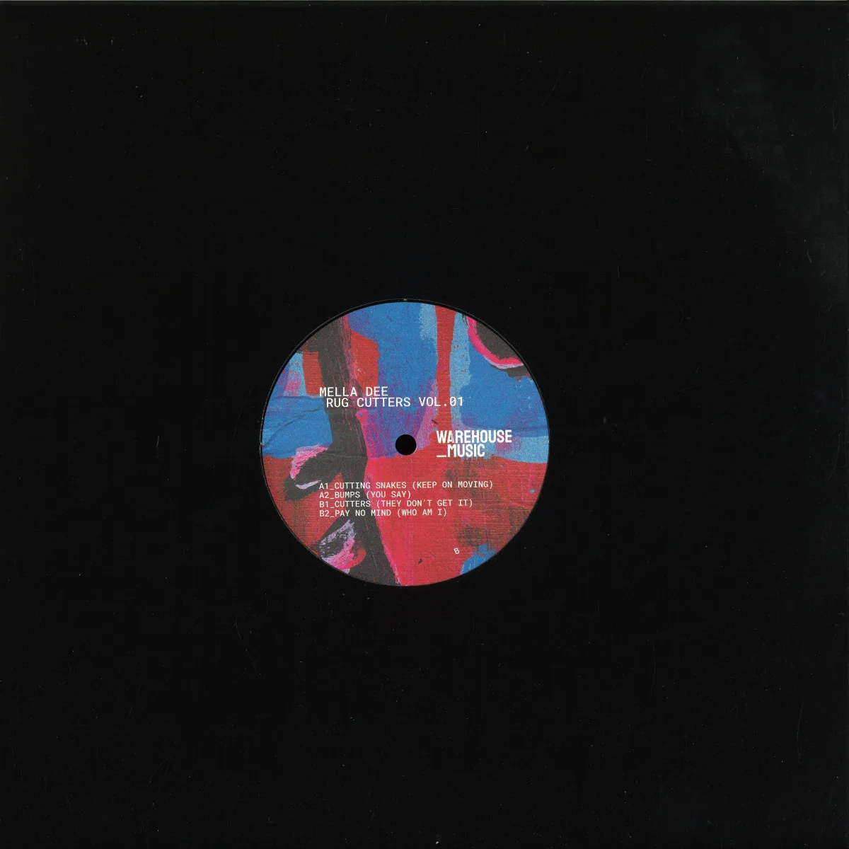 Back cover — Mella Dee — Rug Cutters Vol. 1