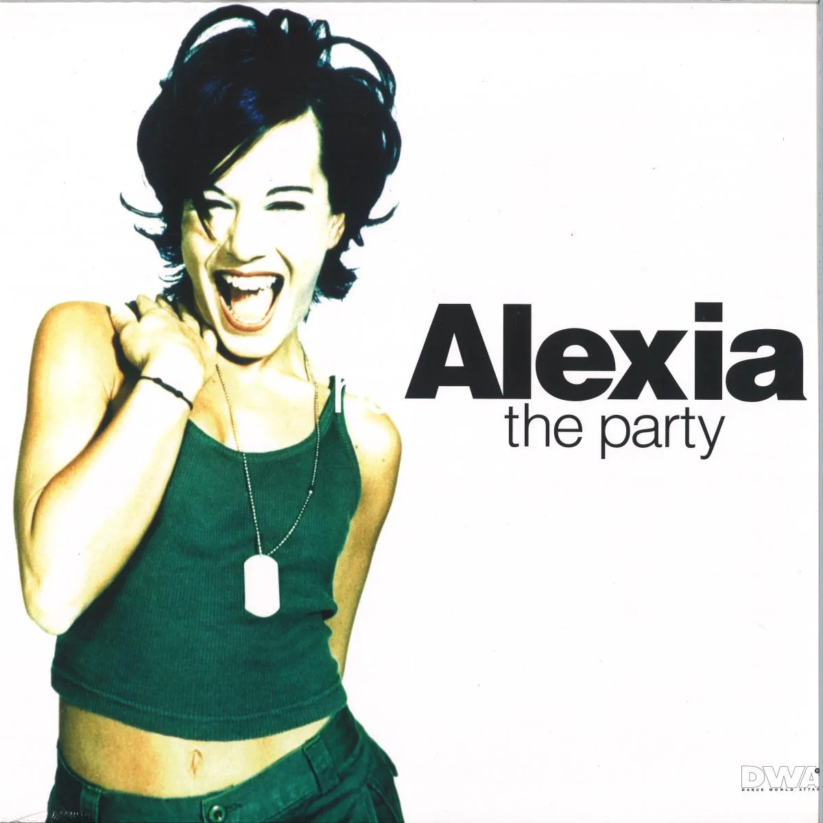 Лицевая сторона обложки — Alexia — THE PARTY