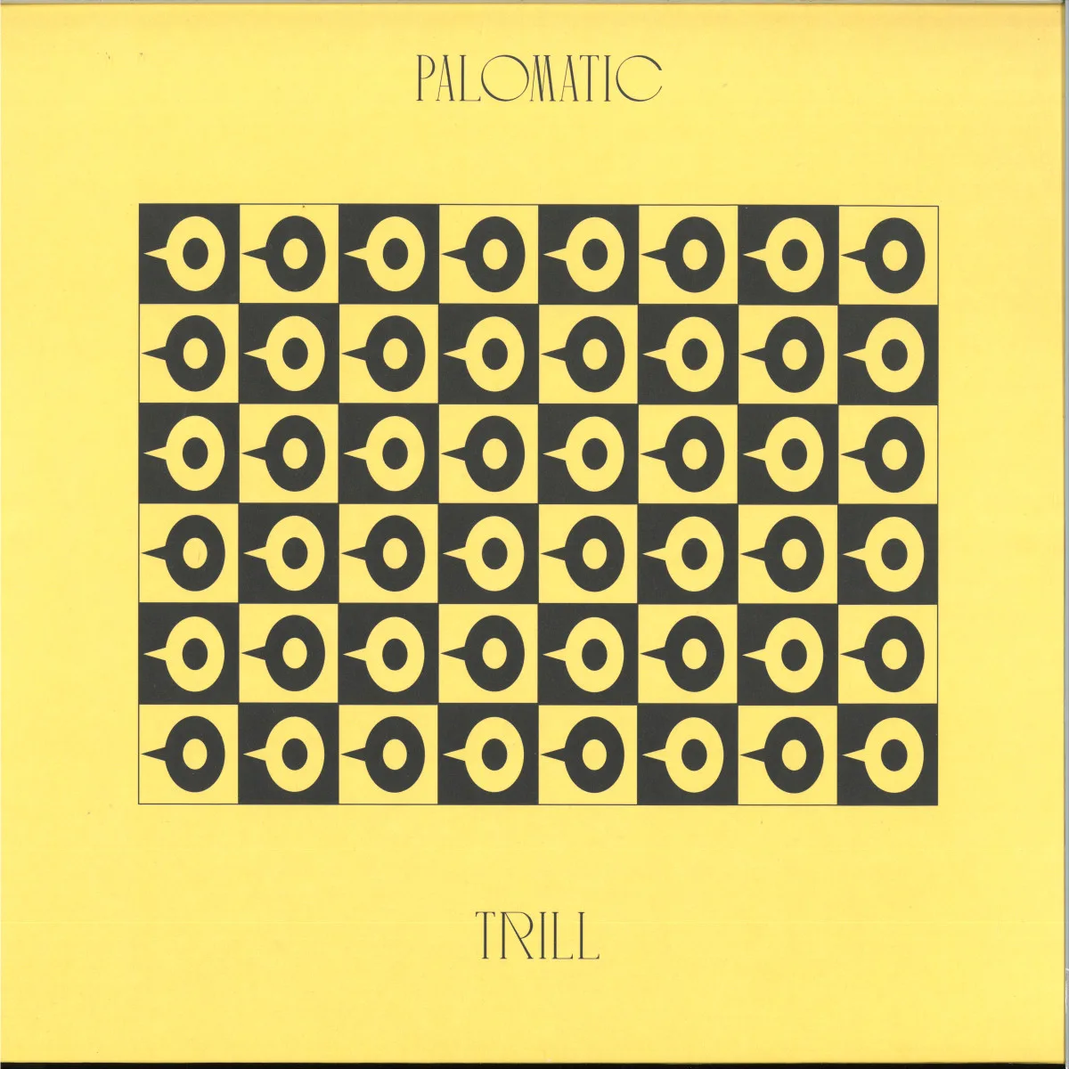 Лицевая сторона обложки — Palomatic — Trill LP 2x12"