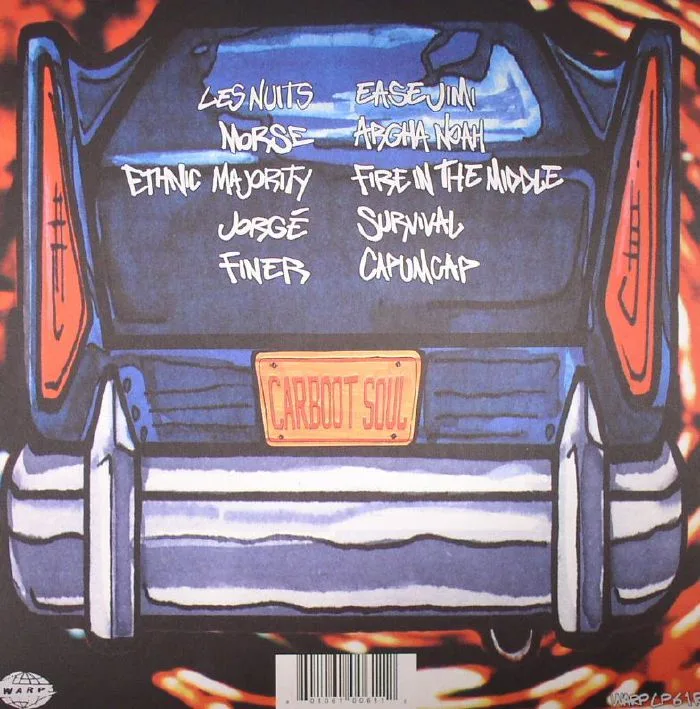 Обратная сторона обложки — NIGHTMARES ON WAX — Carboot Soul
