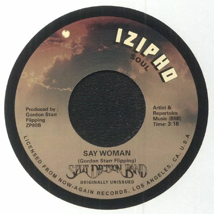 Back cover — SPLIT DECISION BAND — Crystal Powder