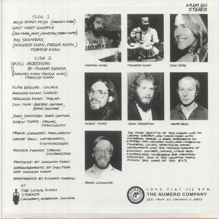 Back cover — RUPA — Disco Jazz