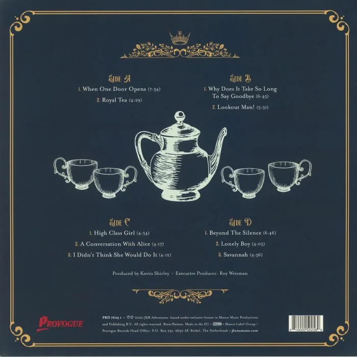 Back cover — Joe BONAMASSA — Royal Tea