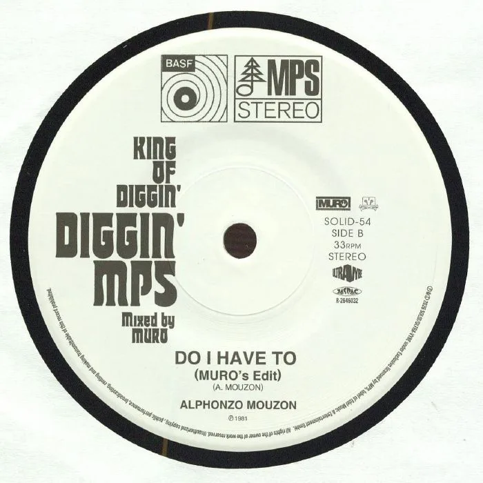 Back cover — George DUKE / ALPHONZO MOUZON — King Of Diggin': Diggin MPS