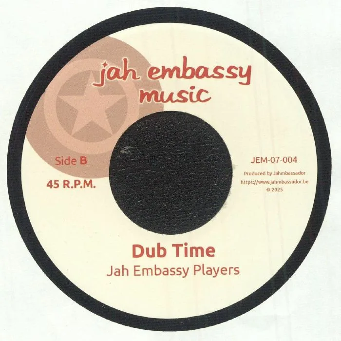 Обратная сторона обложки — DHAZED / JAH EMBASSY PLAYERS — Time Is Now