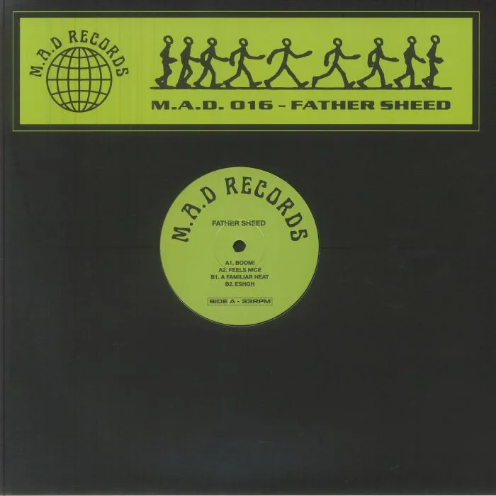 Front cover — FATHER SHEED — Boom! EP