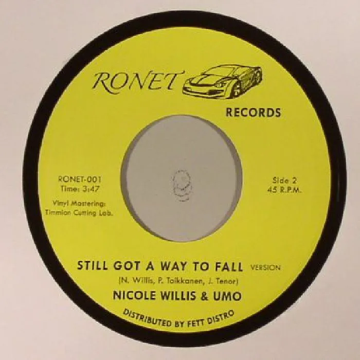 Back cover — Nicole WILLIS / UMO — Still Got A Way To Fall