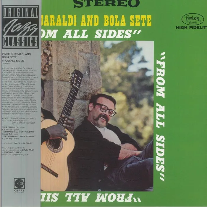 Front cover — Vince GUARALDI / BOLA SETE — From All Sides (Original Jazz Classics Series)