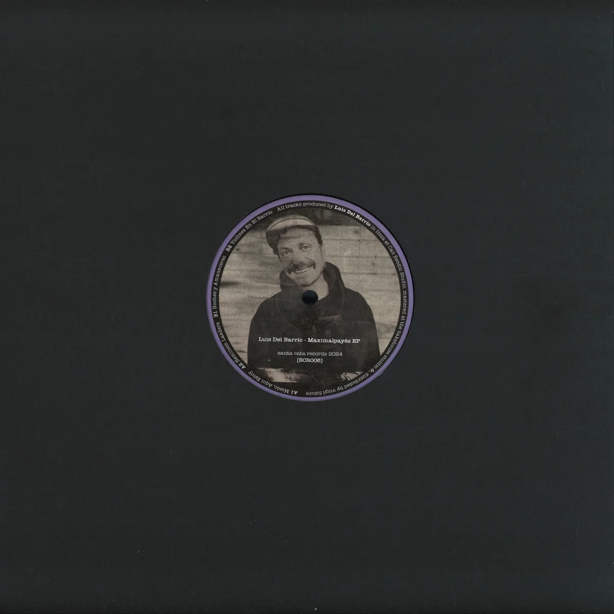 Back cover — Luis Del Barrio — Maximalpayés EP