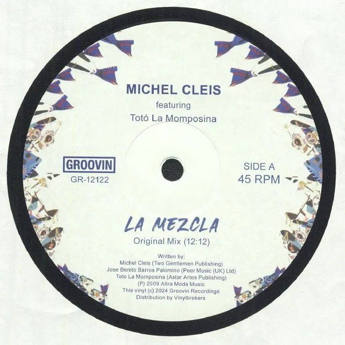 Front cover — Michel CLEIS feat TOTO LA MOMPOSINA — La Mezcla (reissue)