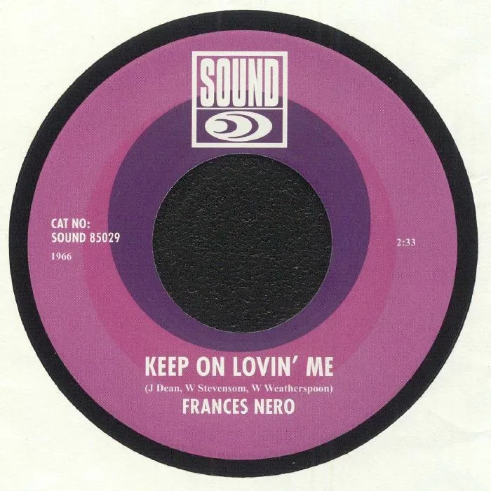 Лицевая сторона обложки — Frances NERO / THE TEMPTATIONS — Keep On Loving Me