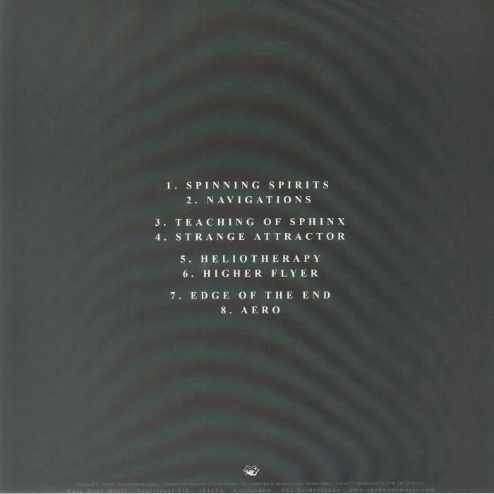 Back cover — Haruomi HOSONO — NDE (reissue)