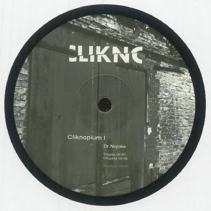 Лицевая сторона обложки — DR NOJOKE — Cliknopium I