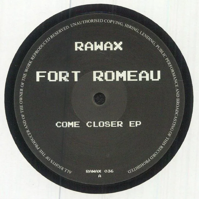 Лицевая сторона обложки — FORT ROMEAU — Come Closer EP
