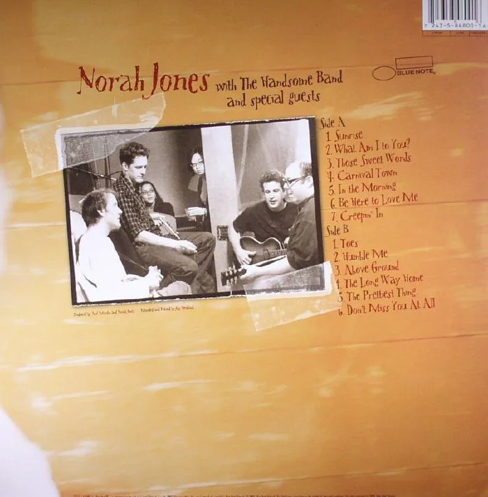 Обратная сторона обложки — Norah JONES — Feels Like Home (reissue)
