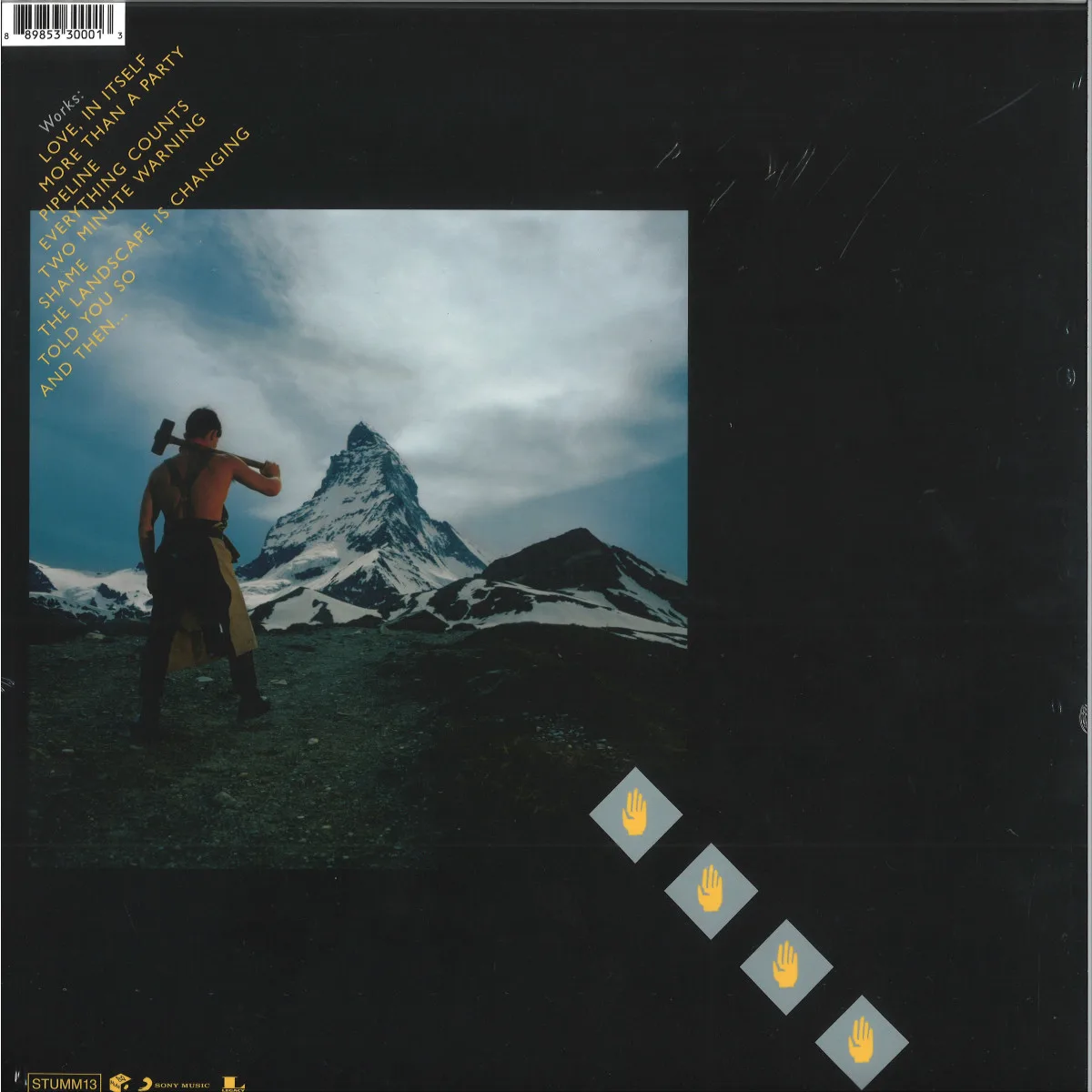 Обратная сторона обложки — Depeche Mode — Construction Time Again LP