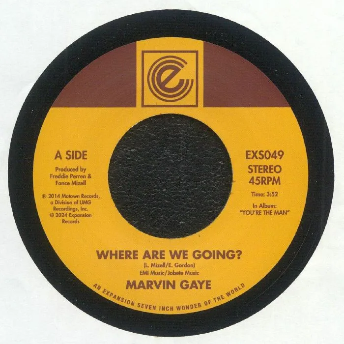 Marvin GAYE — Where Are We Going?